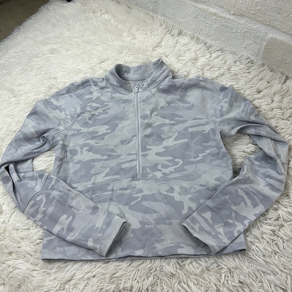 Lululemon Pace Pursuit Incognito Camo Jacquard Alpine White Starlight - Picture 1 of 7